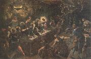 Jacopo Tintoretto Last Supper painting